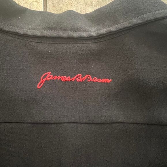 Jim Beam red and black button up shirt - Picture 4 of 5